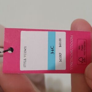 Vince Camuto 2 pack new bra